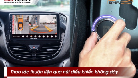Camera 360 độ ô tô Gotech GP6 – Quan sát toàn cảnh lái xe an toàn